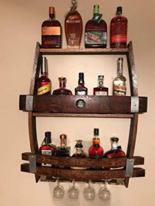 Whiskey Rack Liquor Cabinet