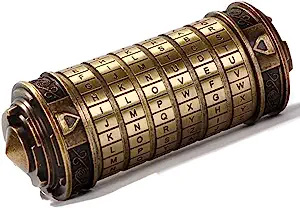 Da Vinci Code Mini Cryptex Lock Puzzle Box