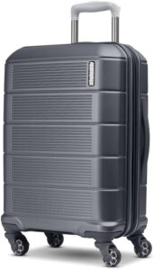 American Tourister Expandable Hardside Carry-on in Charcoal