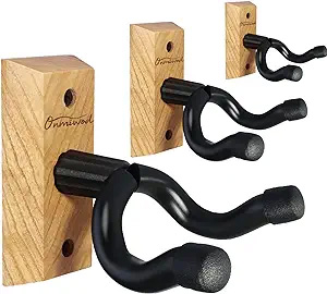 Guitar wall mount for acoustic or electric guitar